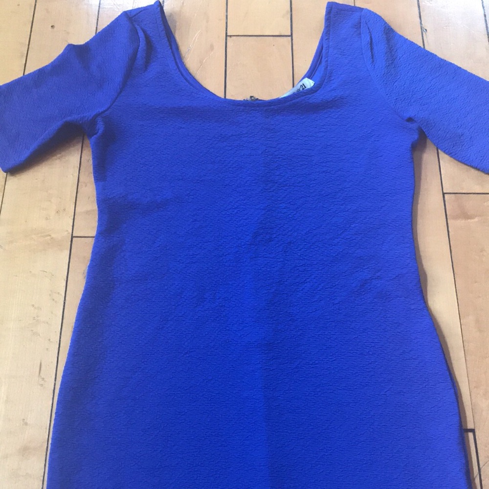 Blue dress